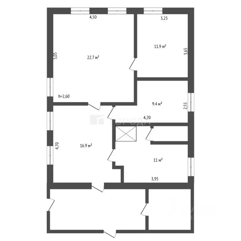 Дом в Кемеровская область, Прокопьевск Васильковая ул. (74 м) - Фото 2