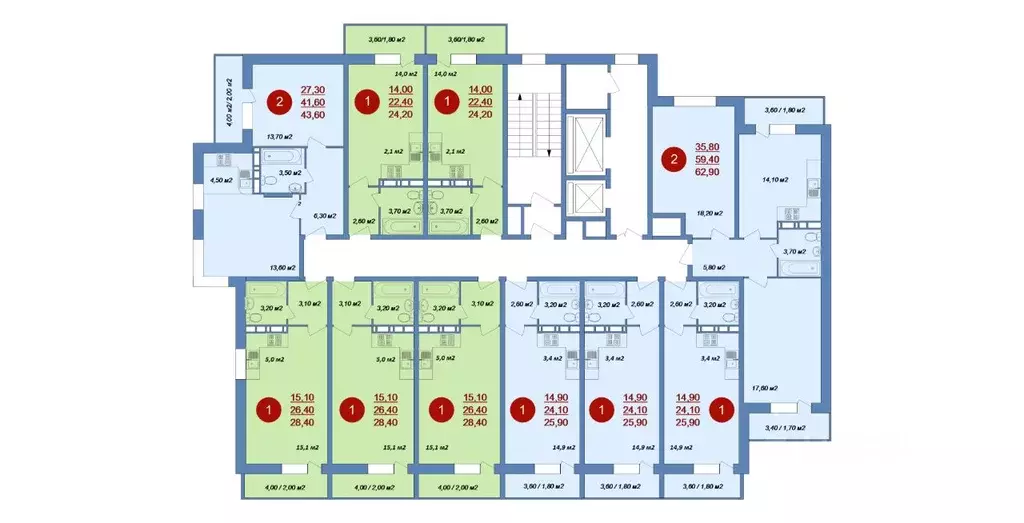 1-к кв. Московская область, Люберцы городской округ, д. Островцы, ... - Фото 2