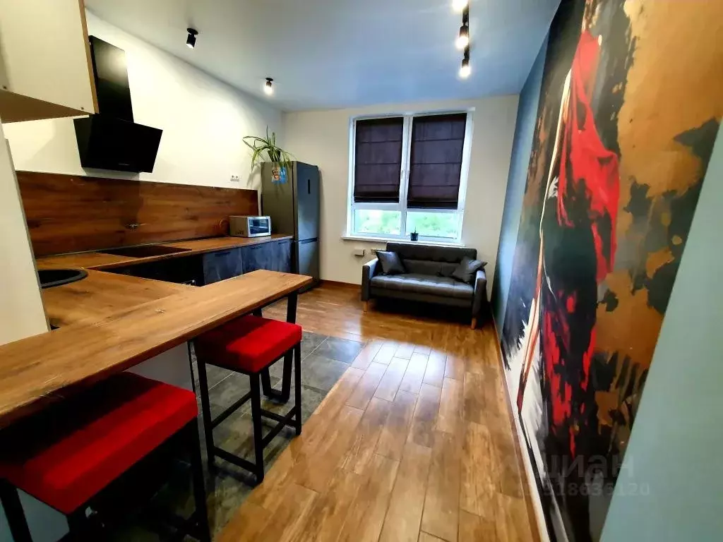 1-к кв. Тульская область, Тула ш. Калужское, 20к2 (35.0 м) - Фото 2