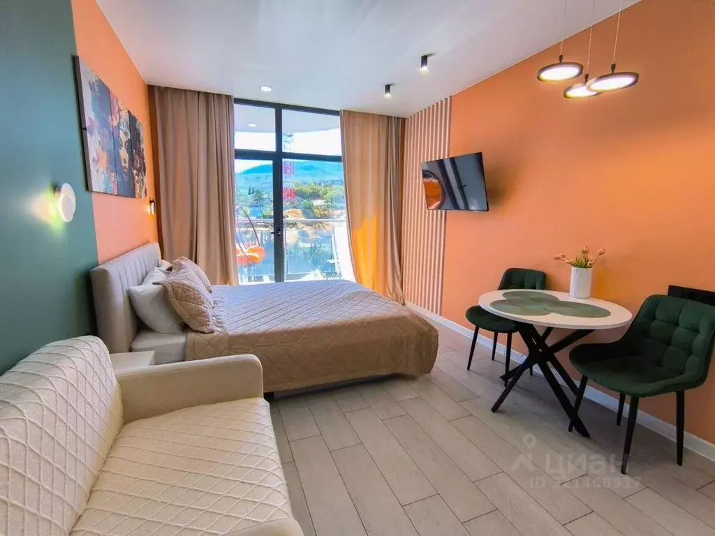 1-к кв. Крым, Алушта ул. Западная, 4 (27.9 м) - Фото 2