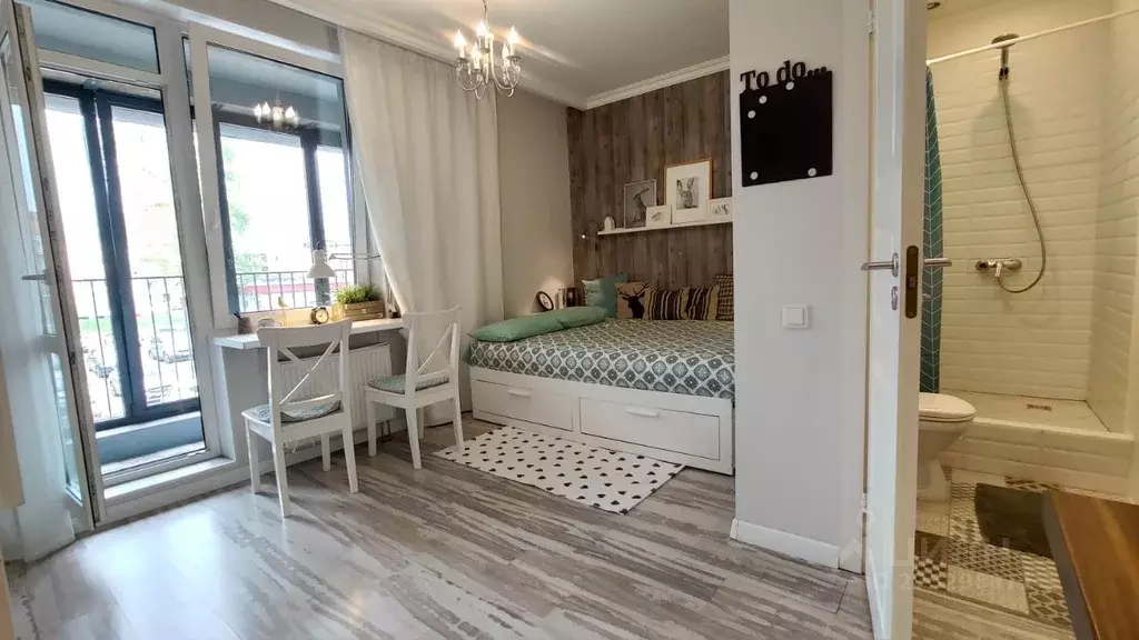Студия Санкт-Петербург Кременчугская ул., 9К1 (21.0 м) - Фото 0