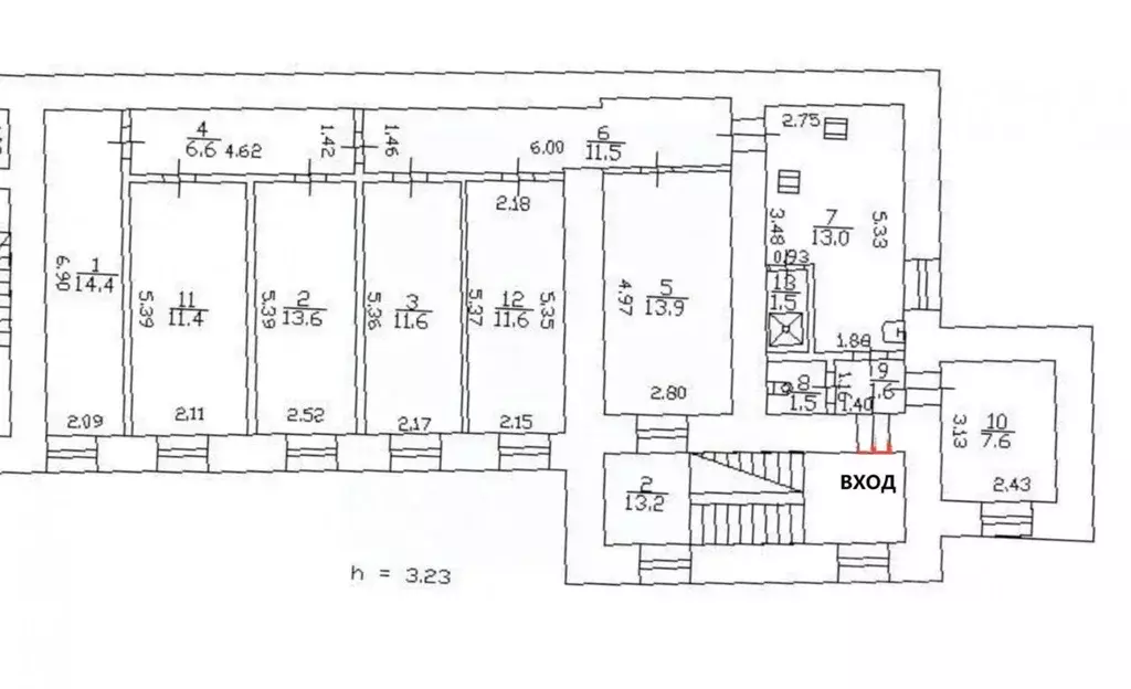 6-к кв. Санкт-Петербург Гороховая ул., 57 (120.0 м) - Фото 2