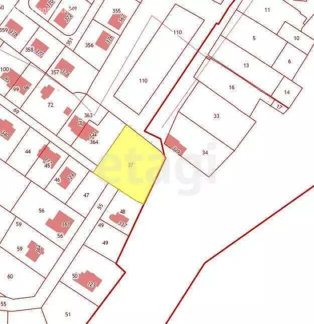 Участок в Усть-Курдюм, Рабочая улица (17 м) - Фото 1