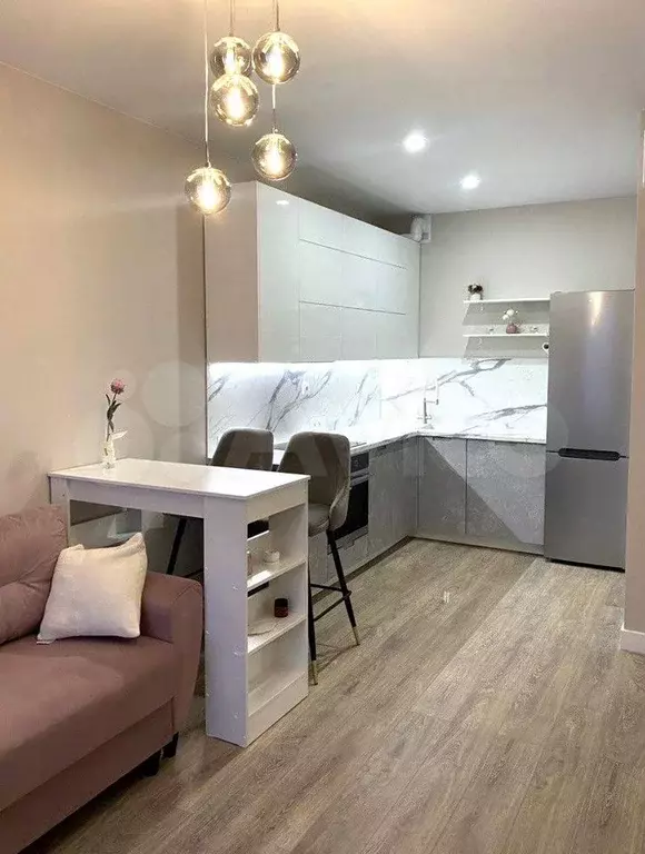 1-к. квартира, 37,4 м, 3/6 эт. - Фото 0