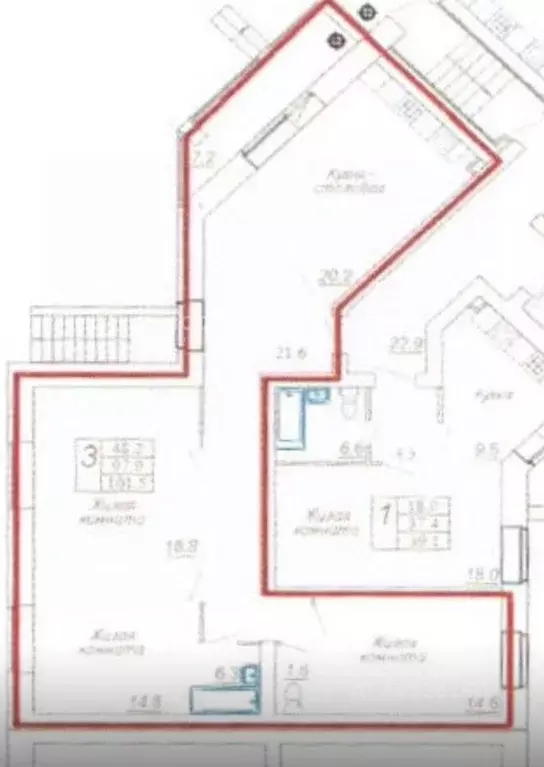 3-к кв. Чувашия, Чебоксары ул. Музыканта В.А. Галкина, 8 (96.8 м) - Фото 1