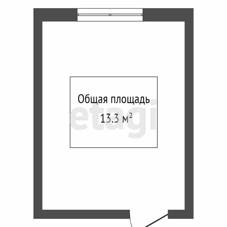 1к в -комнатной квартире (12 м) - Фото 0