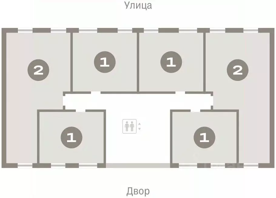 1-к кв. Омская область, Омск  (36.65 м) - Фото 1