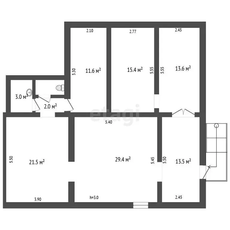 Офис (112 м) - Фото 1