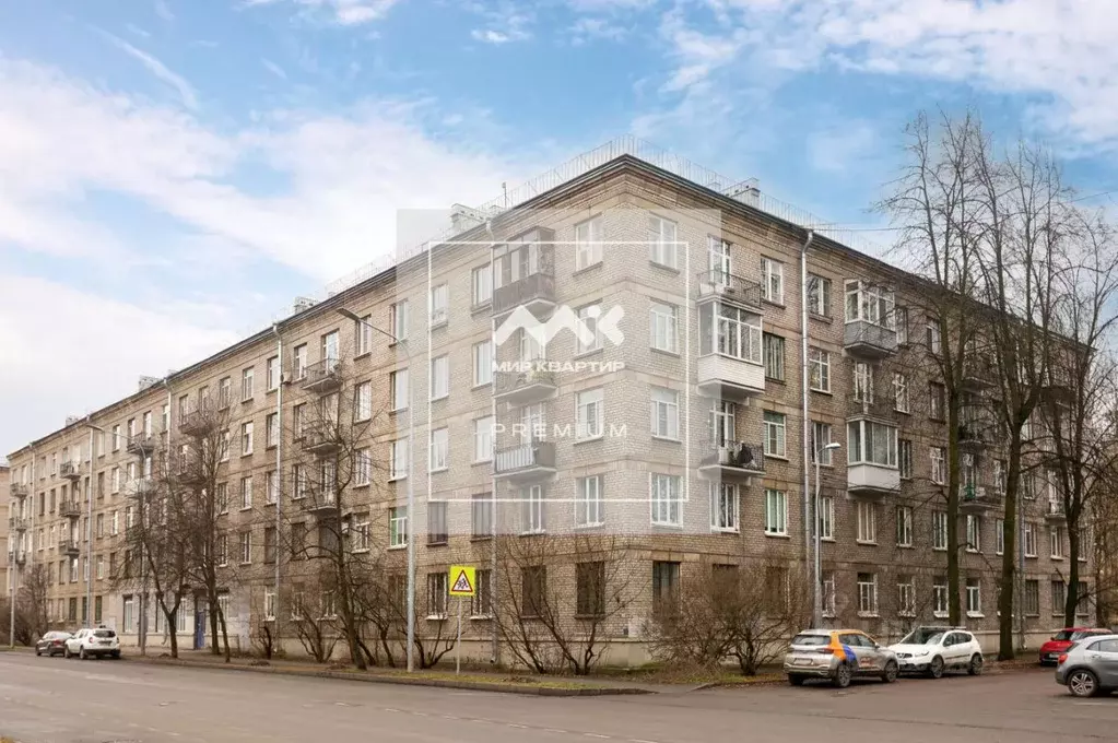 1-к кв. Санкт-Петербург ул. Беринга, 20 (43.5 м) - Фото 1