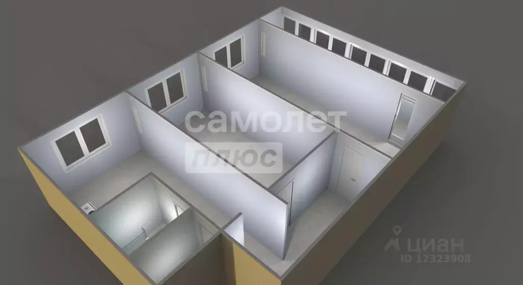 2-к кв. Московская область, Подольск Климовск мкр, ул. Молодежная, 3 ... - Фото 2