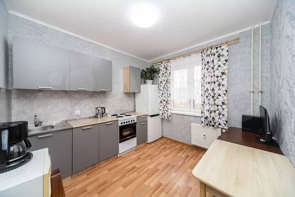 1-к. квартира, 34,4 м, 3/7 эт. - Фото 0