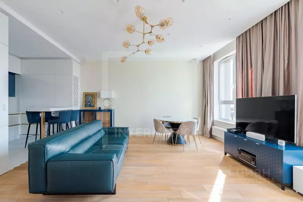 2-к кв. Москва Шелепихинская наб., 34к1зд4 (75.0 м) - Фото 1