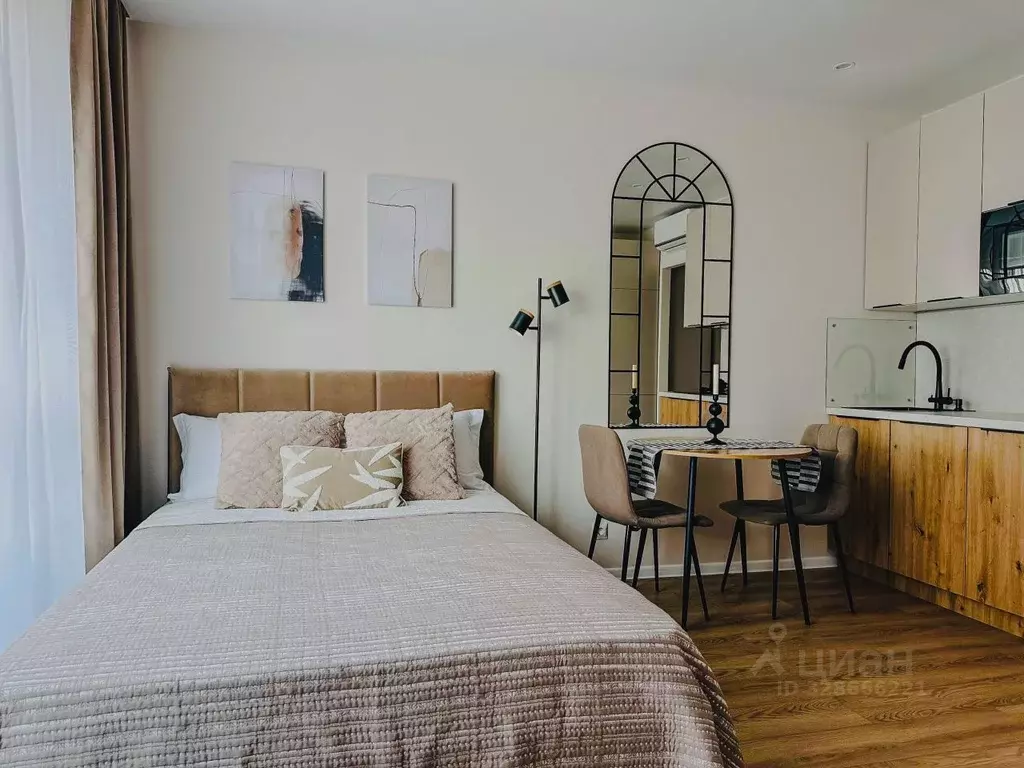 Студия Москва ул. Добролюбова, 8к1 (24.0 м) - Фото 2