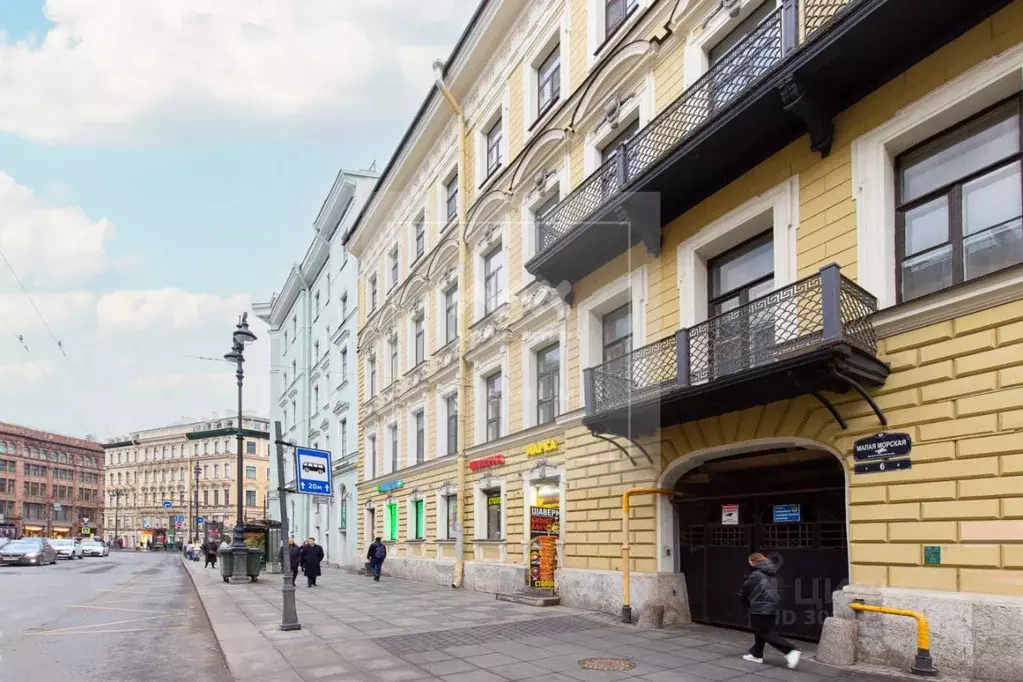 Помещение свободного назначения в Санкт-Петербург Малая Морская ул., 6 ... - Фото 1