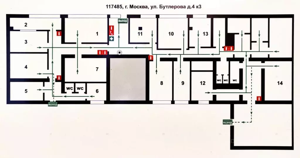 Помещение свободного назначения в Москва ул. Бутлерова, 4К3 (320 м) - Фото 1