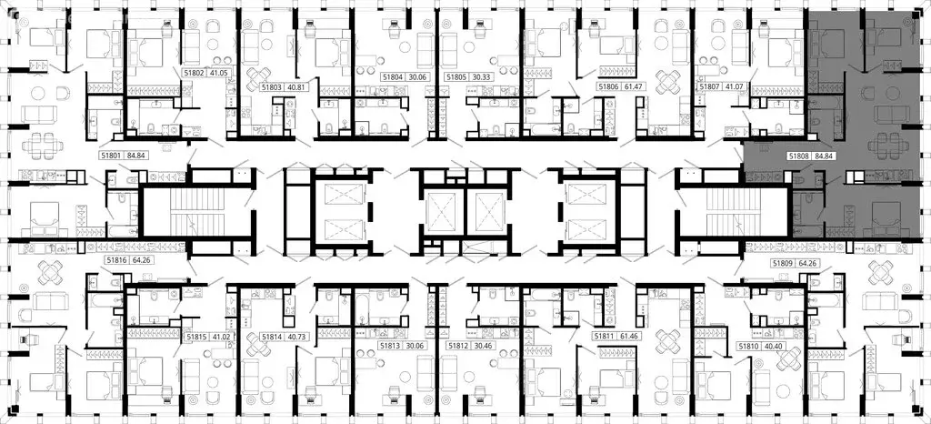 3-комнатная квартира: Москва, 4-я улица Марьиной Рощи, 12к3 (85.75 м) - Фото 1