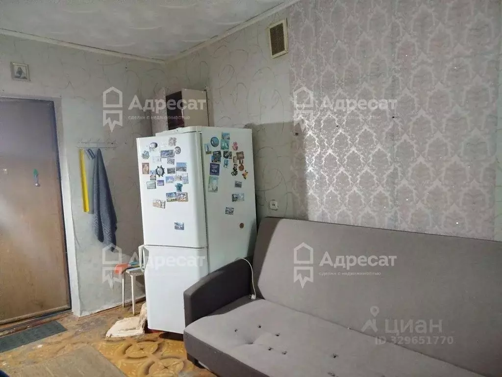 Комната Волгоградская область, Волгоград ул. Героев Малой Земли, 34/1 ... - Фото 1