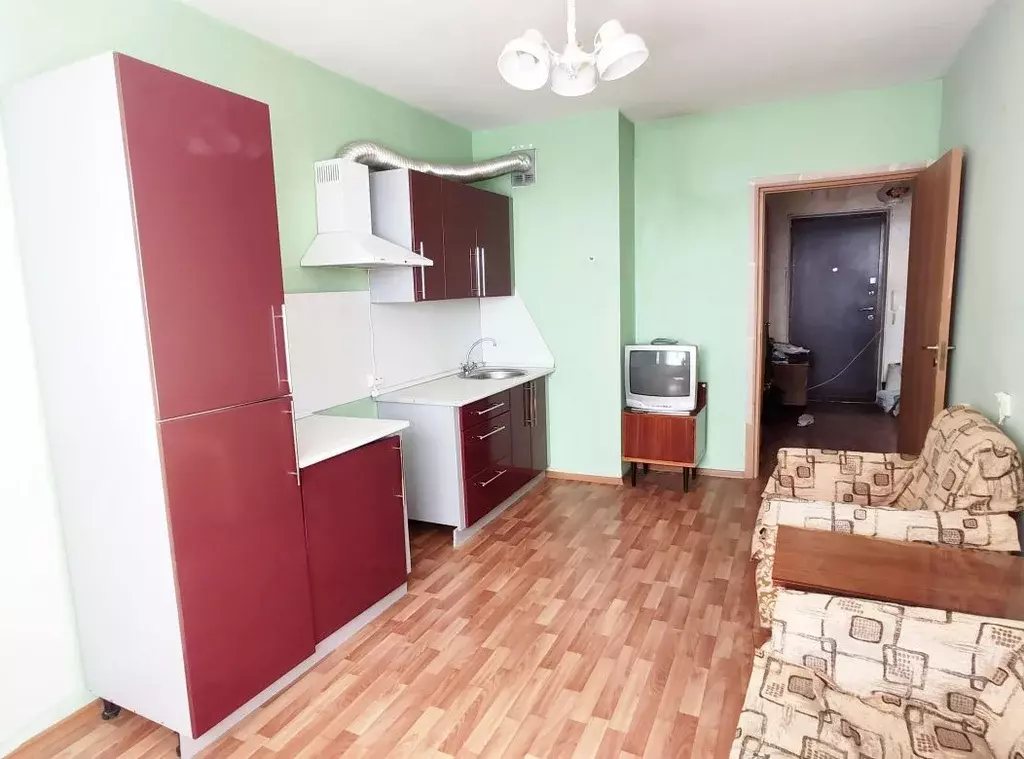 1-к кв. Санкт-Петербург пос. Парголово, ул. Михаила Дудина, 25к1 (39.5 ... - Фото 2