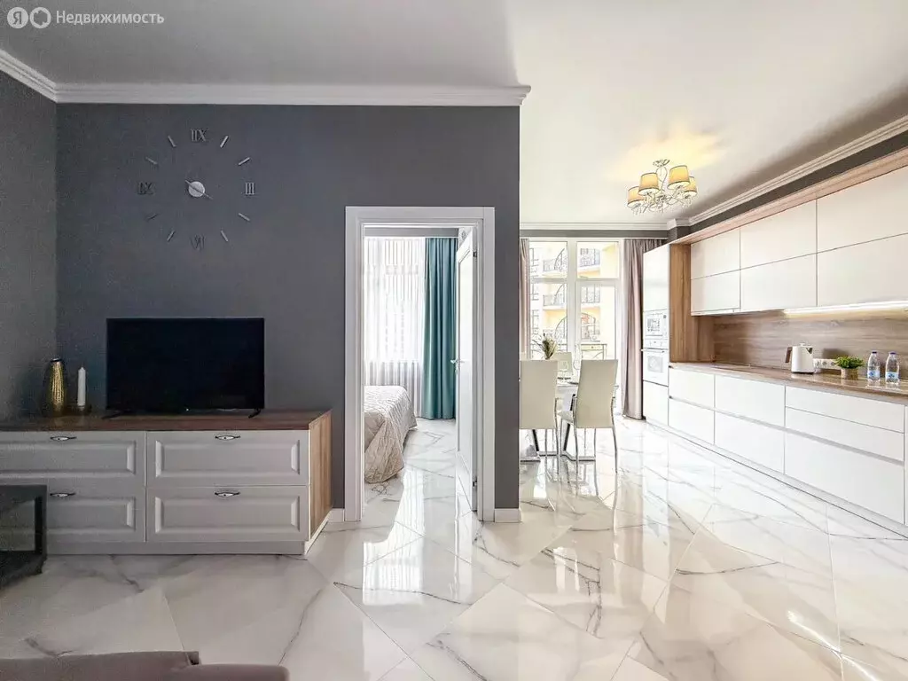 1-комнатная квартира: Геленджик, Крымская улица, 22к17 (45 м) - Фото 2