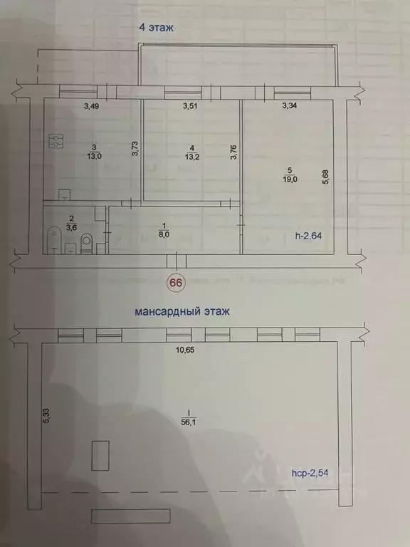2-к кв. Севастополь просп. Победы, 25 (112.2 м) - Фото 2