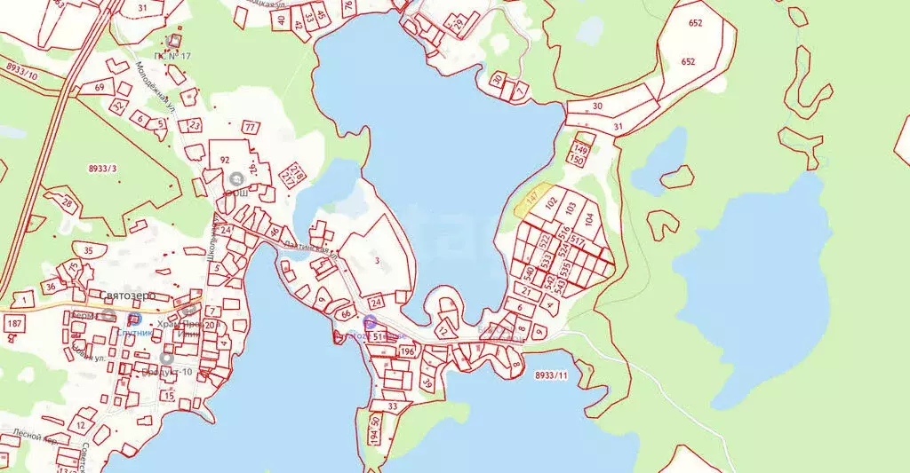 Участок в Святозеро, Лахтинская улица (57 м) - Фото 2