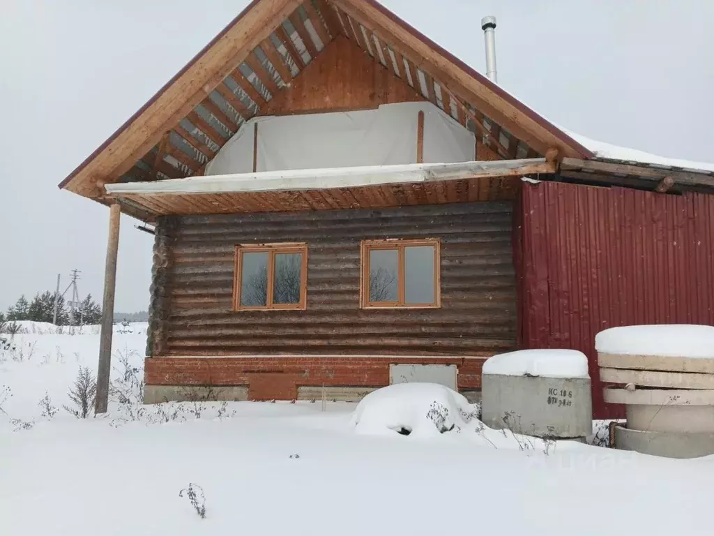 Дом в Пермский край, Ильинский городской округ, с. Дмитриевское ул. ... - Фото 1