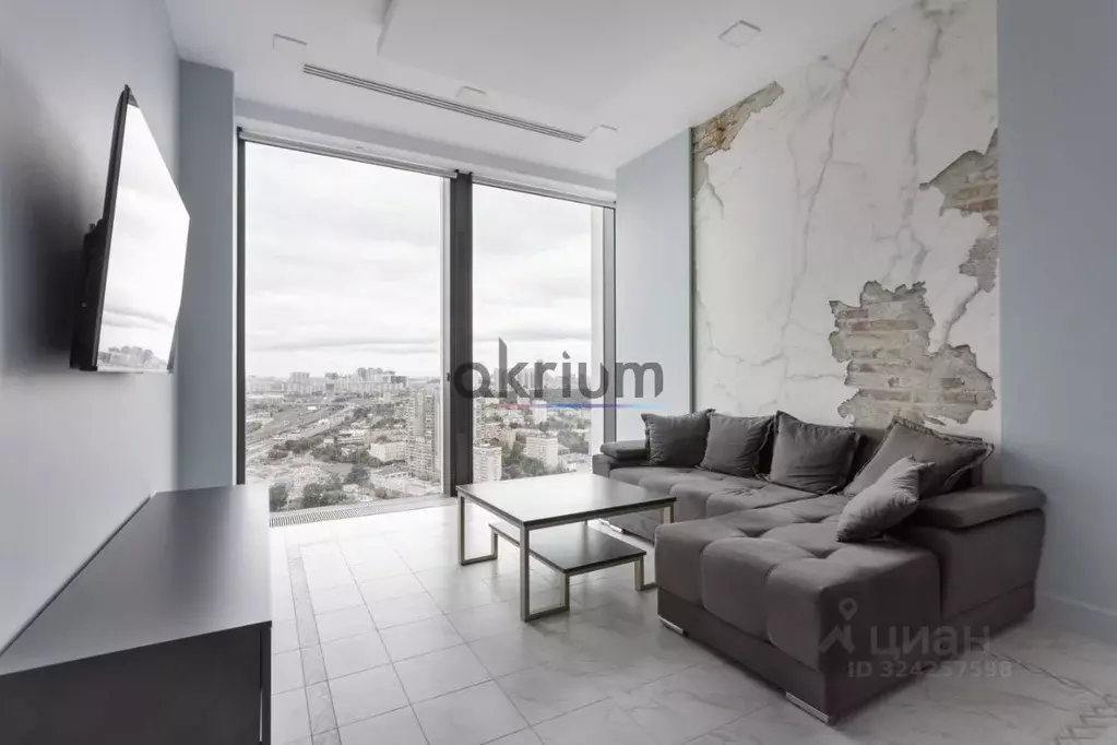 2-к кв. Москва 1-й Красногвардейский проезд, 22с2 (65.0 м) - Фото 1