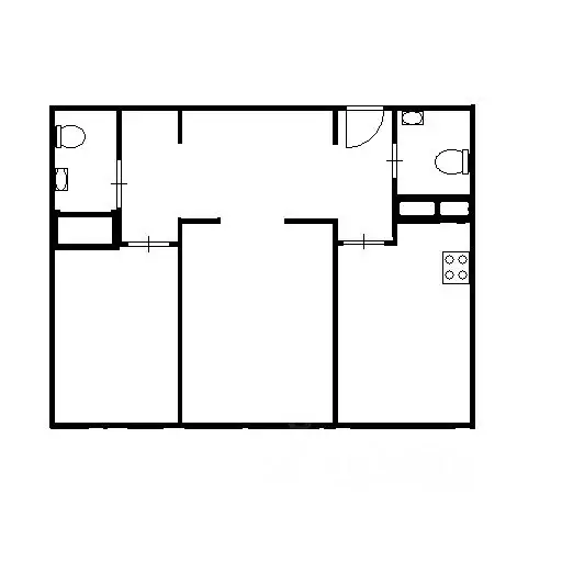 2-к кв. Московская область, Балашиха ул. Реутовская, 14 (69.0 м) - Фото 1