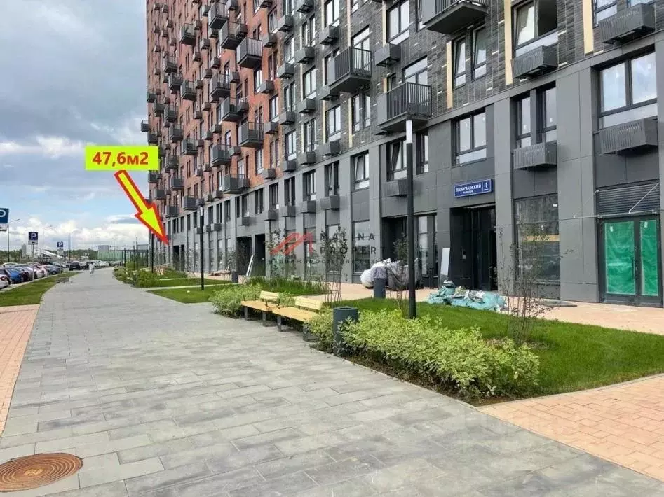 Торговая площадь в Москва пер. Любучанский, 1к1 (47 м) - Фото 1