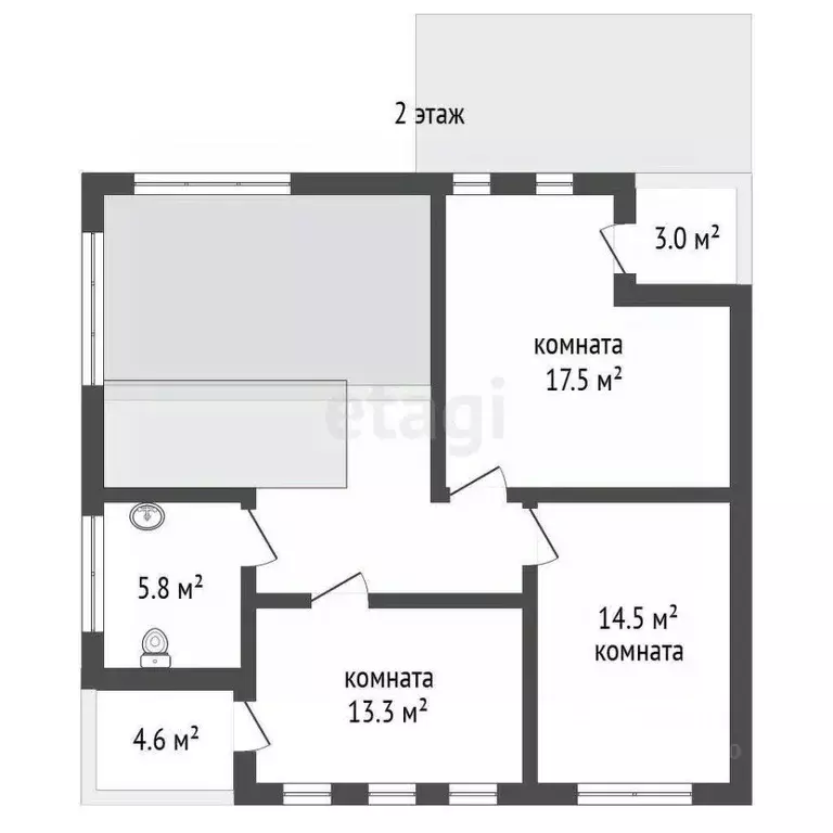 Дом в Ярославская область, Ярославль Магистральная ул., 17 (140 м) - Фото 2