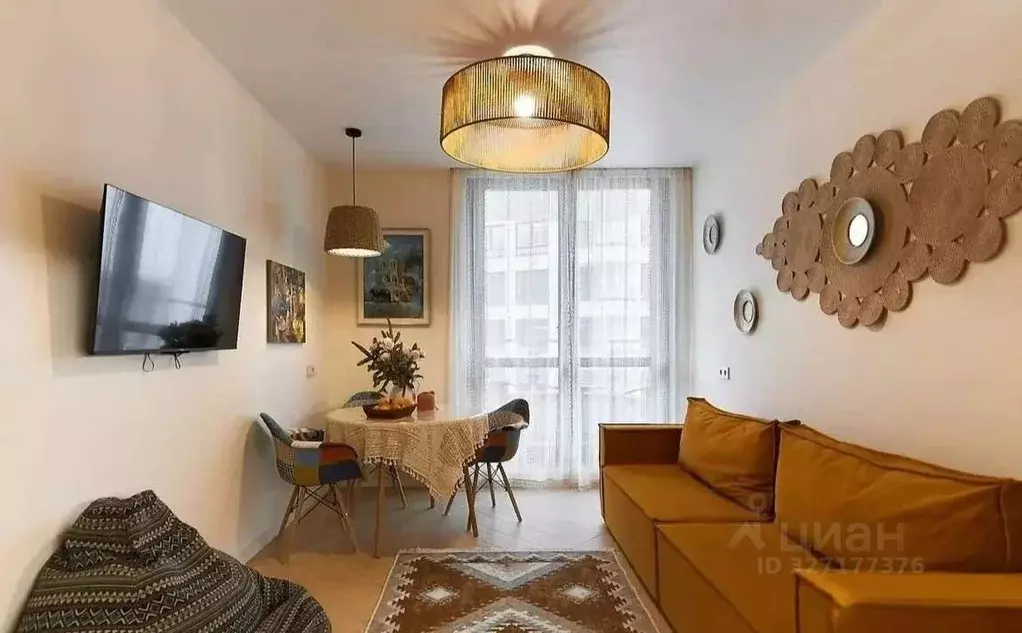 Студия Краснодарский край, Краснодар ул. 2-я Российская, 162 (32.0 м) - Фото 2