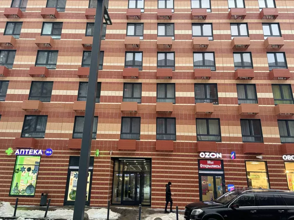 Студия Москва № 100 кв-л, 1к2 (21.0 м) - Фото 1