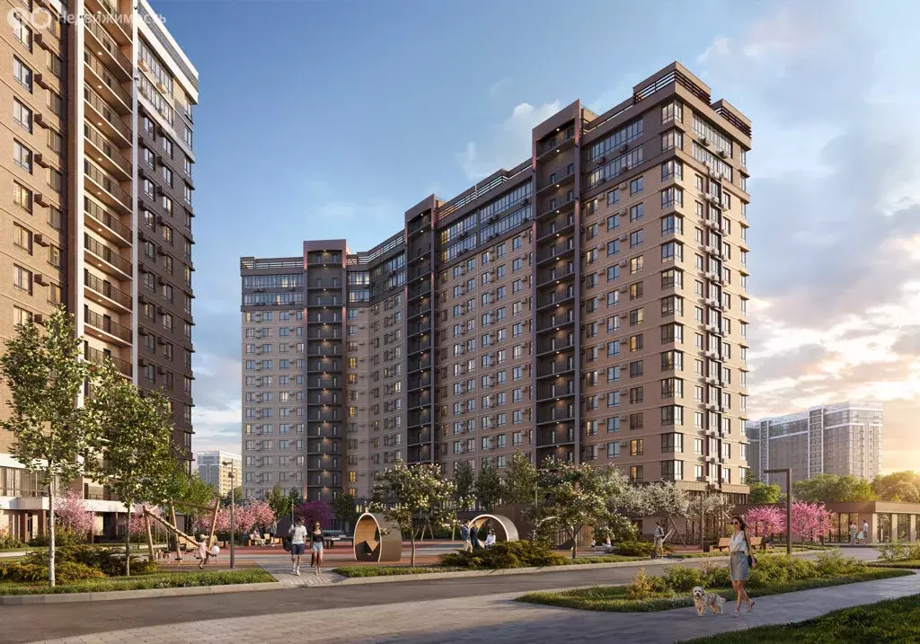 1-комнатная квартира: Краснодар, микрорайон Догма Парк (40 м) - Фото 2