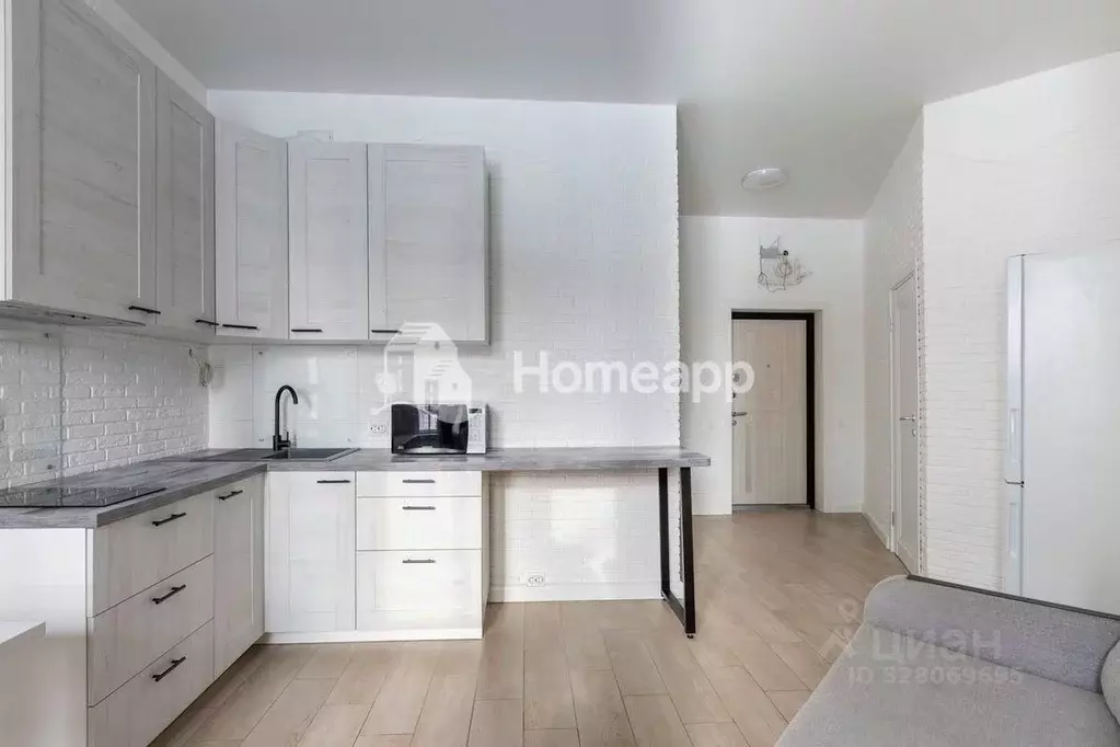 Студия Москва Красноказарменная ул., 14Ак2 (27.3 м) - Фото 2