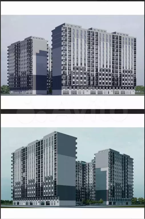 1-к. квартира, 43 м, 3/5 эт. - Фото 1