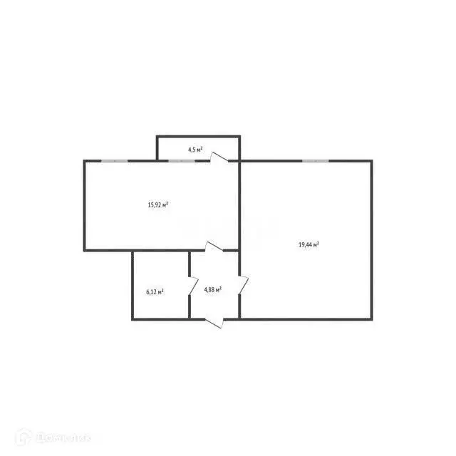Продаётся 1-к квартира, 50 м - Фото 1