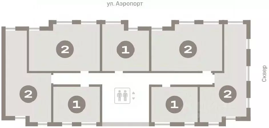 1-к кв. Новосибирская область, Новосибирск ул. Аэропорт, 88 (35.0 м) - Фото 1