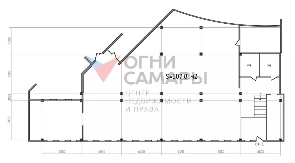 Помещение свободного назначения (507.8 м) - Фото 2