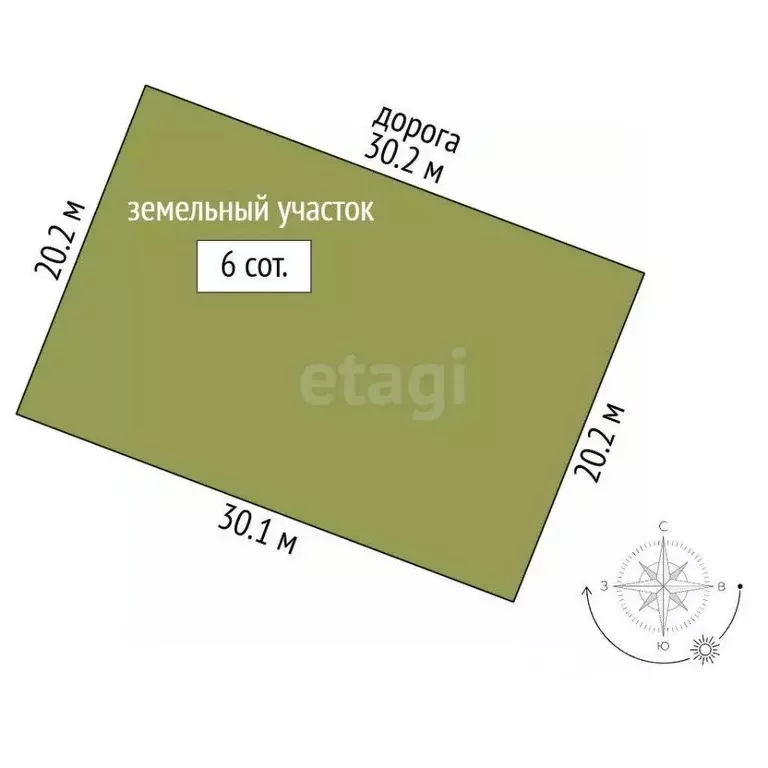 Участок в Крым, Ленинский район, Семисотское с/пос, с. Каменское ул. ... - Фото 2