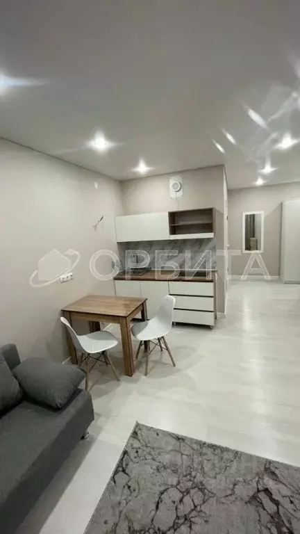 Студия Тюменская область, Тюмень ул. Василия Малкова, 12 (28.0 м) - Фото 1