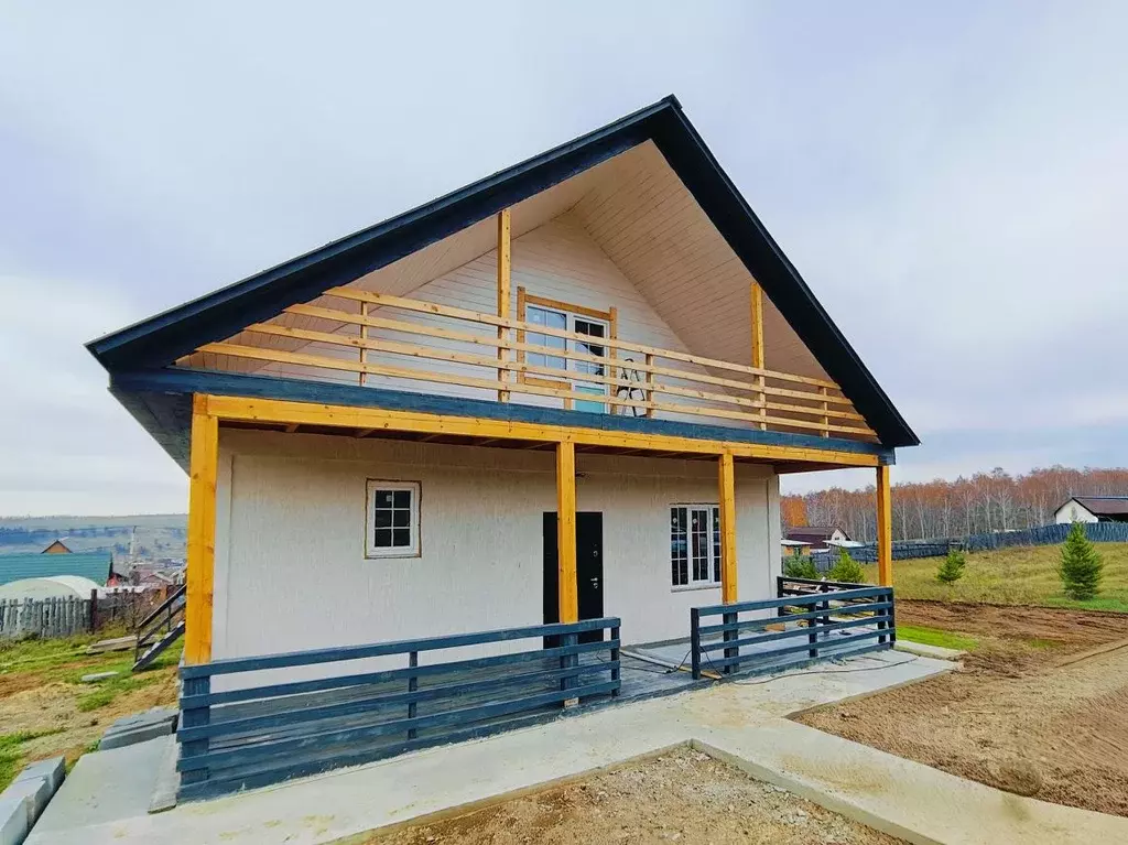 Дом в Иркутская область, Иркутский муниципальный округ, д. Столбова ... - Фото 1