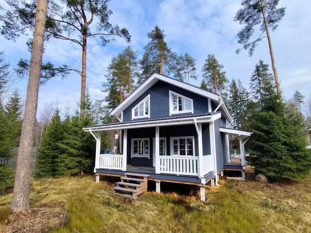 Коттедж в Ленинградская область, Выборгский район, Первомайское с/пос, ... - Фото 2