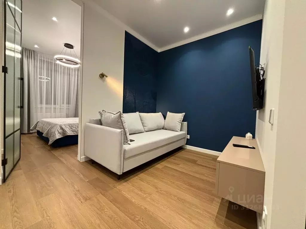 2-к кв. Татарстан, Казань ул. Аделя Кутуя, 100 (43.0 м) - Фото 1