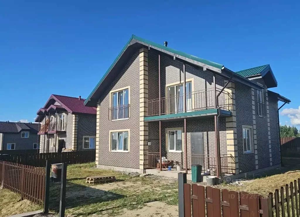 Коттедж в Ленинградская область, Всеволожский район, Агалатовское ... - Фото 2