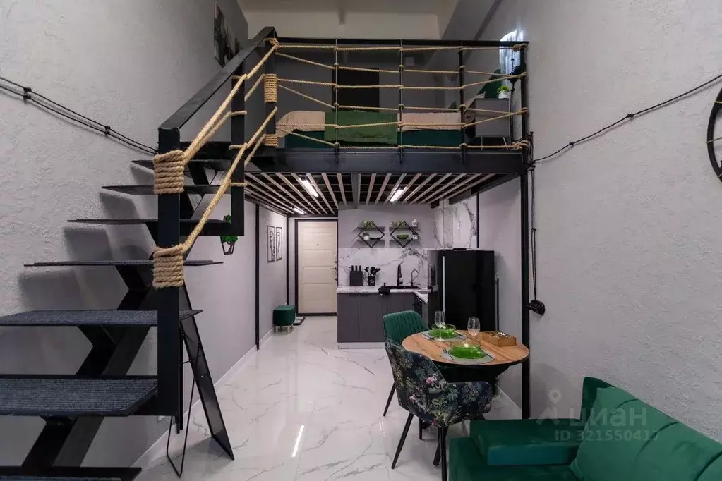 Студия Тульская область, Тула Московская ул., 34 (35.0 м) - Фото 1