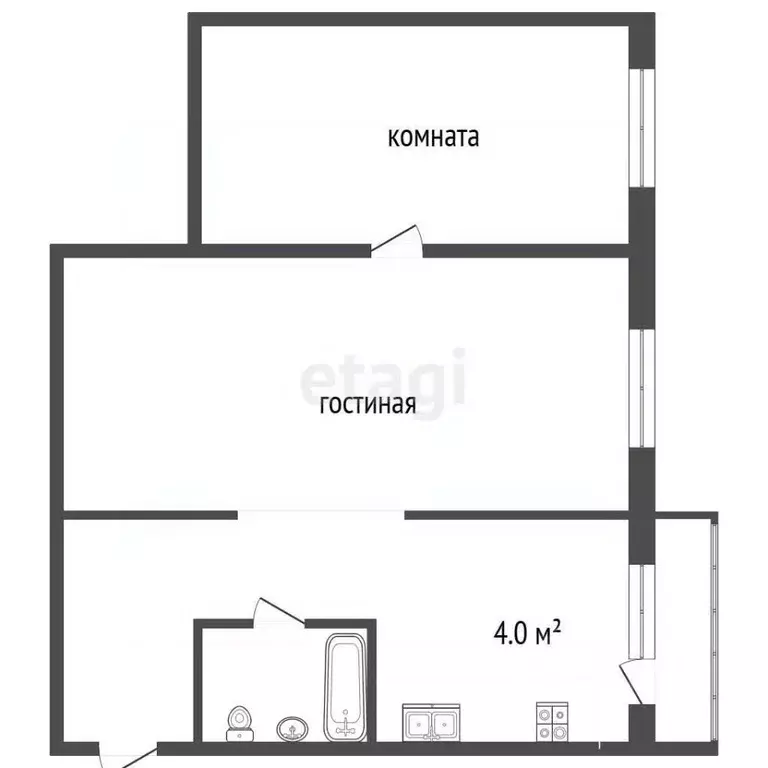 2-к кв. Краснодарский край, Геленджик ул. Ленина, 21 (41.0 м) - Фото 2