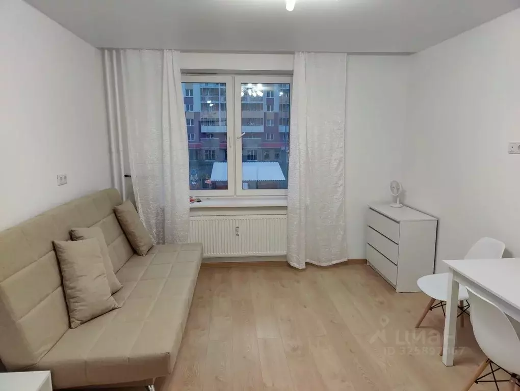 Студия Ленинградская область, Мурино Всеволожский район, ул. ... - Фото 2