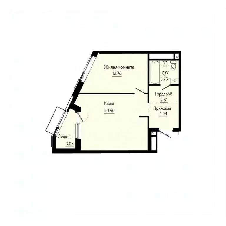 1-к кв. Свердловская область, Екатеринбург Юго-Западный жилрайон, ... - Фото 0