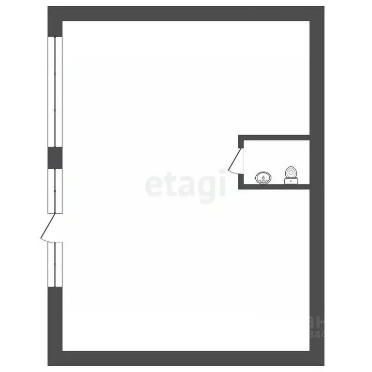 Помещение свободного назначения в Тюменская область, Тюмень ул. ... - Фото 2