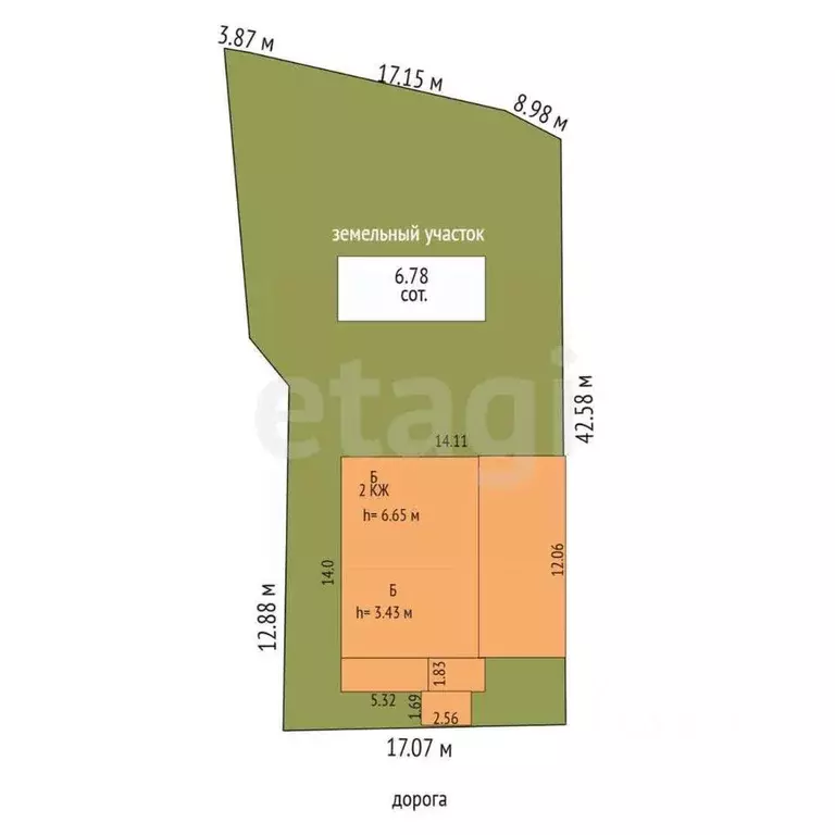 Дом в Тюменская область, Тюмень Холодильная ул. (378 м) - Фото 2